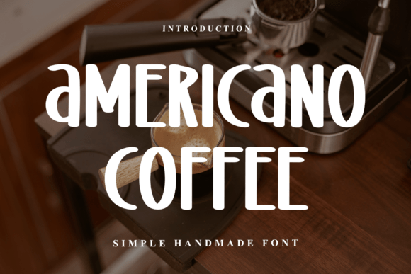 Americano Coffee: A Sophisticated Script Font for Web Design