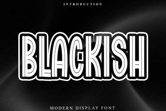 Blackish: A Sophisticated Script Font for Editorial Design
