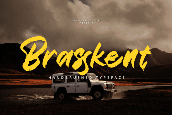 Brasskent: A Bold Script Font for Web Design