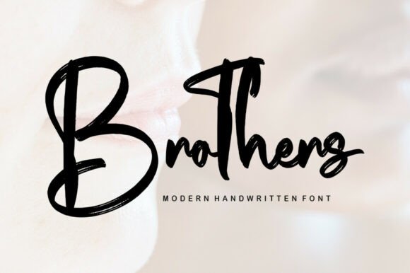 Brothers: A Handwritten Font for Editorial Warmth
