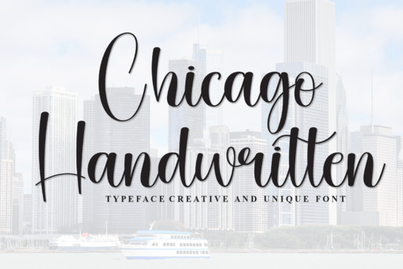 Chicago Handwritten: A Premium Font for Brand Identity