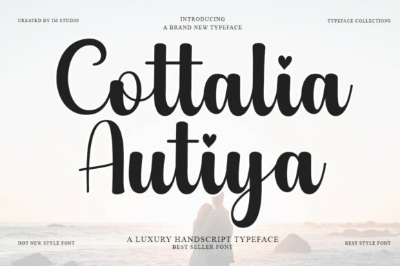 Cottalia Autiya: A Modern Handwritten Font for Editorial Design