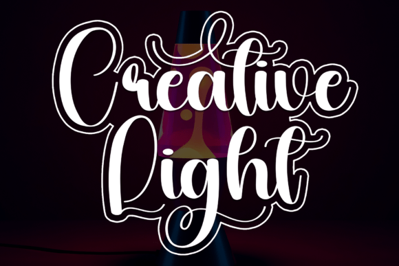 Creative Light: A Premium Script Font for Campaigns