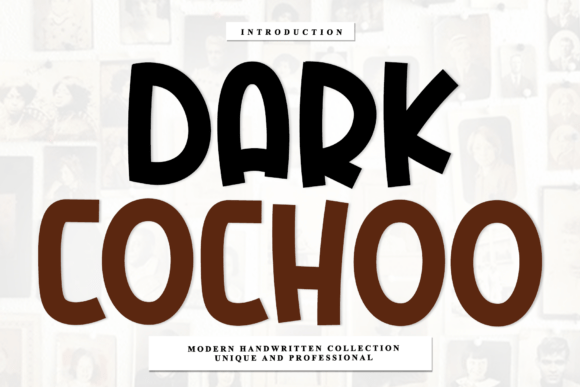Dark Cochoo: A Premium Script Font for Brand Identity