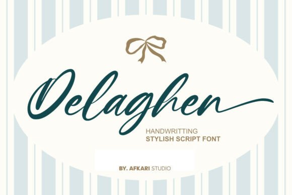 Delaghen: A Stylish Handwriting Script Font for Branding
