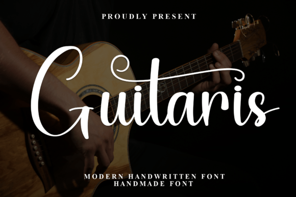 Guitaris: A Premium Display Font for Campaigns