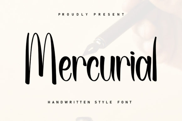 Mercurial: A Handwritten Font for Authentic Branding