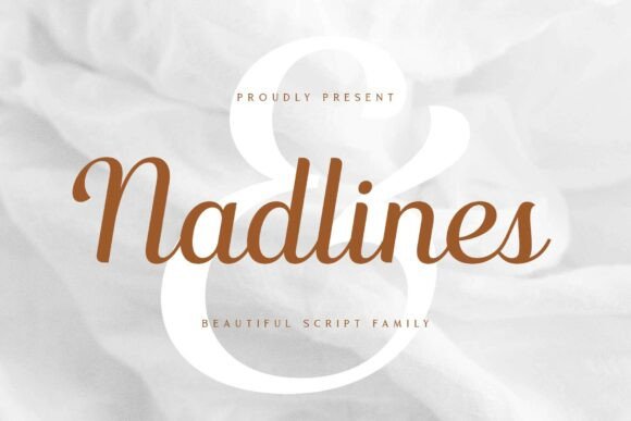 Nadlines: A Refined Script Font for Modern Web Design