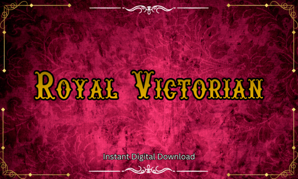 Royal Victorian: A Timeless Typeface for Editorial Elegance