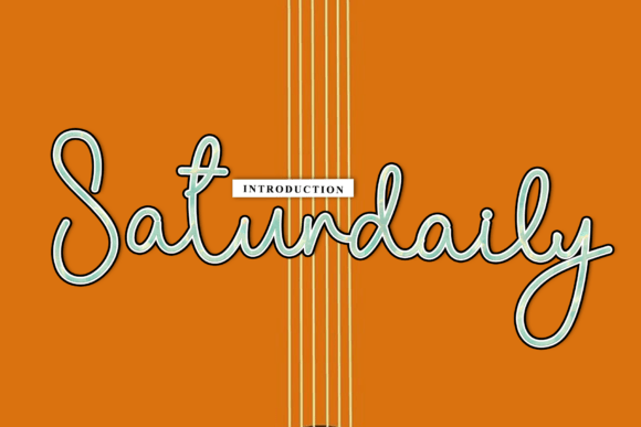 Saturdaily: A Timeless Handwritten Font for Editors