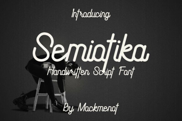 Semiotika: A Playful Handwritten Font for Makers