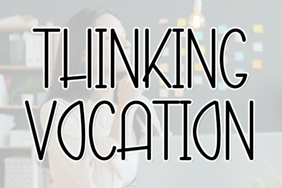 Thinking Vocation: A Premium Script Font for Campaigns