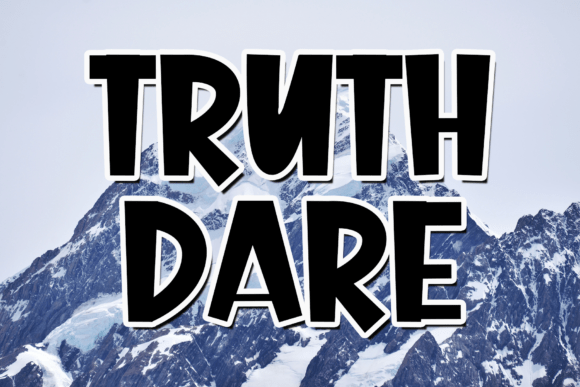 Truth Dare: The Elegant Script Font for Campaigns